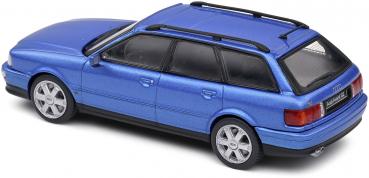 Solido Modellauto Maßstab 1:43 Audi Avant S2 blau 1994 S4314506