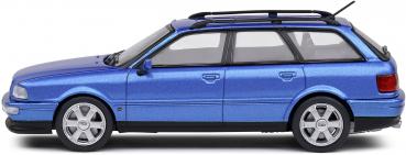 Solido Modellauto Maßstab 1:43 Audi Avant S2 blau 1994 S4314506