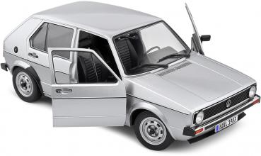 Solido Modellauto Maßstab 1:18 VW Volkswagen Golf L silber 1983 S1800214