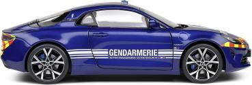 Solido Modellauto Maßstab 1:18 Alpine A110 Gendarmerie blau 2023 S1801628