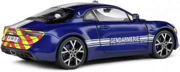 Solido Modellauto Maßstab 1:18 Alpine A110 Gendarmerie blau 2023 S1801628