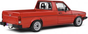 Solido Modellauto Maßstab 1:18 VW Volkswagen Caddy MK.1 rot 1982 S1803511