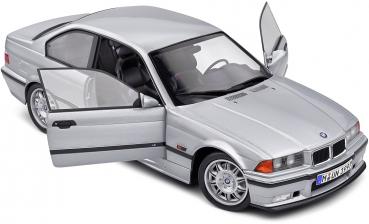 Solido Modellauto Maßstab 1:18 BMW E36 M3 Coupe 1990 silber S1803913