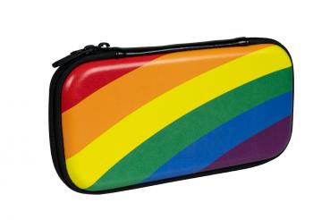 Bigben für Nintendo Switch / Lite / OLED Tasche Regenbogen Transport Case BB017601