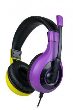 Bigben für Nintendo Switch / Lite Stereo Gaming Headset V1 lila, gelb BB017663