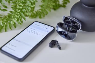 Intenso True Wireless Kopfhörer T310AE Bluetooth Buds Plus mit Akku schwarz