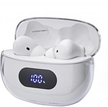 Intenso True Wireless Kopfhörer T312AE Bluetooth Buds Plus mit Akku weiß