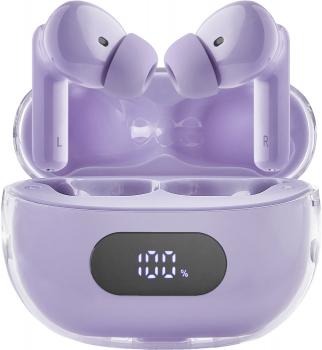 Intenso True Wireless Kopfhörer T313AE Bluetooth Buds Plus mit Akku lila