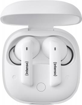 Intenso True Wireless Kopfhörer T502AE Bluetooth Buds Pro mit Akku weiß