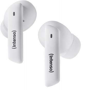 Intenso True Wireless Kopfhörer T502AE Bluetooth Buds Pro mit Akku weiß