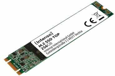 Intenso SSD M.2 2280 interne Festplatte Top Performance 3D Nand 256GB