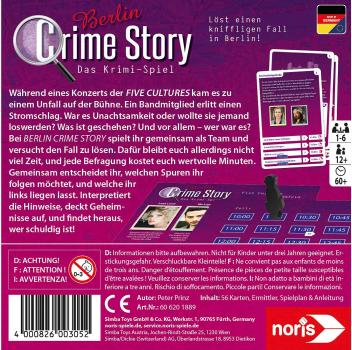 Noris Familienspiel Detektivspiel Crime Story - Berlin 606201889