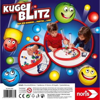 Noris Kinderspiel Aktionsspiel Kugelblitz 606064480