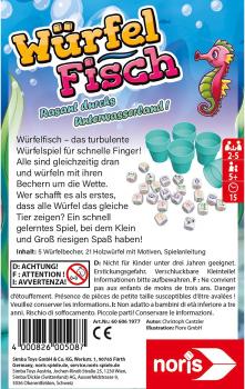 Noris Kinderspiel Würfelspiel Würfelfisch 606061977