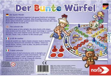 Noris Kinderspiel Würfelspiel Der bunte Würfel 606011289