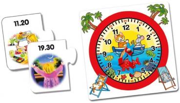 Noris Kinderspiel Lernspiele Lern die Uhr 606076152