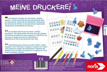 Noris Kinderspiel Aktionsspiel Meine Druckerei 606049106