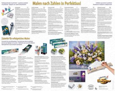 Schipper Malen nach Zahlen Master Class Premium 40x50cm Sommerblumen 609130717