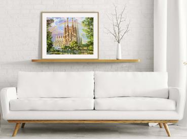 Schipper Malen nach Zahlen Master Class Premium 40x50cm Sagrada Familia 609130914