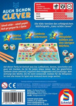 Schmidt Spiele Kinderspiel Würfelspiel Auch schon Clever 40625