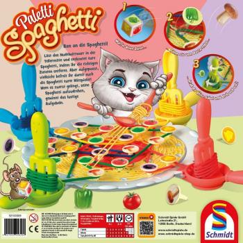 Schmidt Spiele Kinderspiel Aktionsspiel Paletti Spaghetti 40626