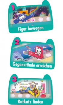 Schmidt Spiele Kinderspiel Wettlaufspiel Gabby's Dollhouse Eine miau-tastische Schnitzeljagd 40655