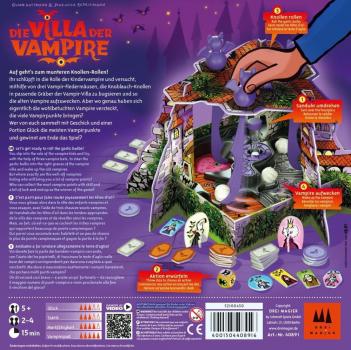 Drei Magier Kinderspiel Geschicklichkeitsspiel Die Villa der Vampire 40891