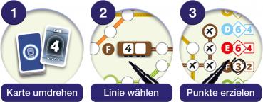 Schmidt Spiele Familienspiel Strategiespiel Voll verplant 49399