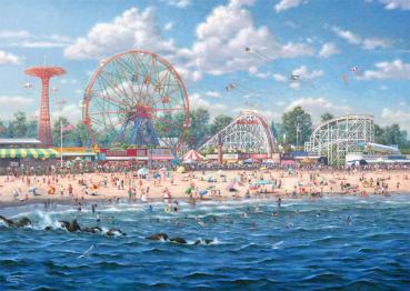 1000 Teile Schmidt Spiele Puzzle Thomas Kinkade Coney Island 57365