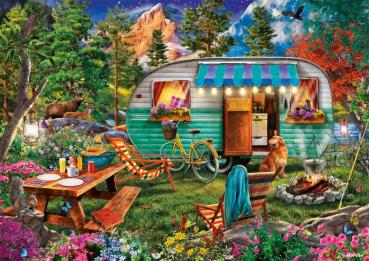 500 Teile Schmidt Spiele Puzzle Camper-Romantik 57379