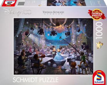 1000 Teile Schmidt Spiele Puzzle Thomas Kinkade Disney 100 Jahre Sonderedition 1 57595