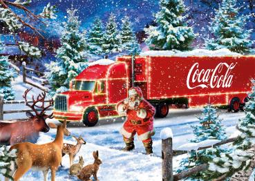 1000 Teile Schmidt Spiele Puzzle Coca Cola Christmas-Truck 57598