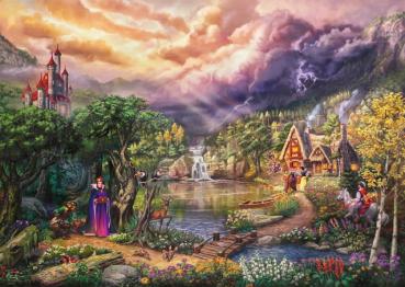 1000 Teile Schmidt Spiele Puzzle Thomas Kinkade Disney Schneewittchen und die Königin 58037