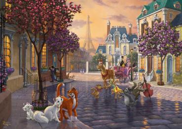 1000 Teile Schmidt Spiele Puzzle Thomas Kinkade Disney The Aristocats 59690