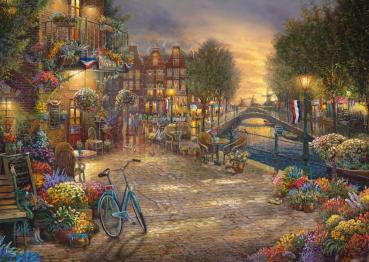 1000 Teile Schmidt Spiele Puzzle Thomas Kinkade Amsterdam 59917