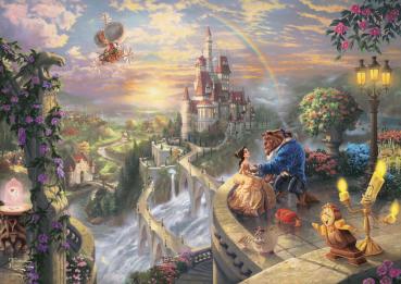 500 Teile Schmidt Spiele Puzzle Thomas Kinkade Disney Beauty and the Beast 59926