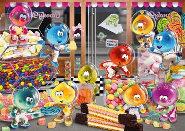 1000 Teile Schmidt Spiele Puzzle SpaceBubble.Club Happy Together im Candy Store 59944