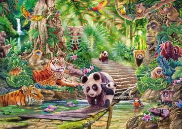 1000 Teile Schmidt Spiele Puzzle Steve Sundram Wildlife Asiatische Tierwelt 59962