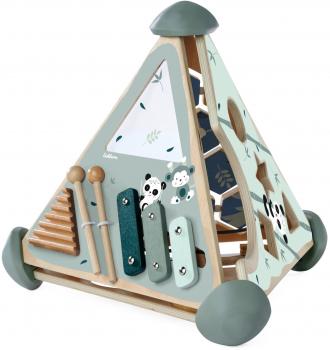 Eichhorn Kleinkindwelt Spielcenter Pyramide Steck- und Memospiel 16 Teile 100003812