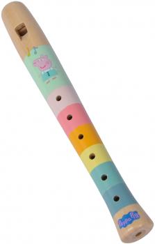 Eichhorn Spielzeug Spielwelt Musik Peppa Pig bunte Holzflöte 20cm 109265762