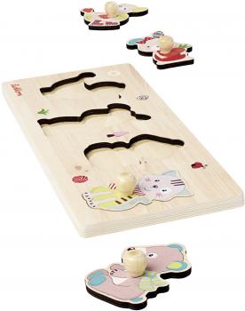 4 Teile Eichhorn Kinder Puzzle Holz Friends 100005478