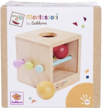 Eichhorn Kleinkindwelt Motorikspielzeug Montessori Box mit Kugeln 100006030