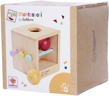 Eichhorn Kleinkindwelt Motorikspielzeug Montessori Box mit Kugeln 100006030