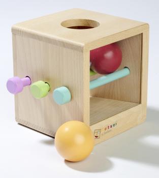 Eichhorn Kleinkindwelt Motorikspielzeug Montessori Box mit Kugeln 100006030