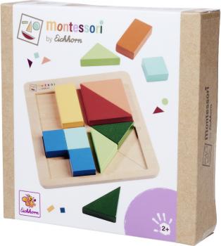 Eichhorn Kleinkindwelt Motorikspielzeug Legespiel Montessori Formenpuzzzle 100006032