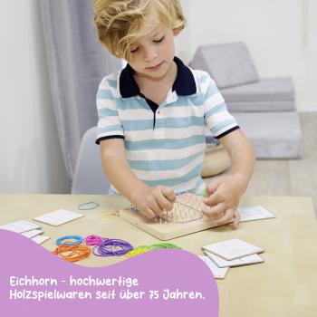 Eichhorn Kleinkindwelt Motorikspielzeug Montessori Geometriebrett 100006050