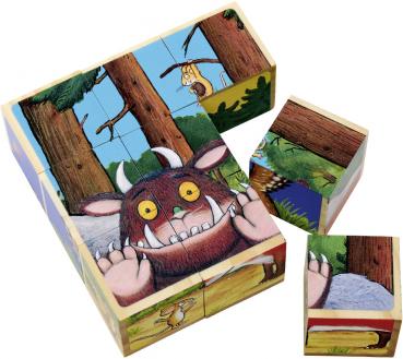 12 Teile Eichhorn Kinder Würfel Puzzle Holz Grüffelo 109295662