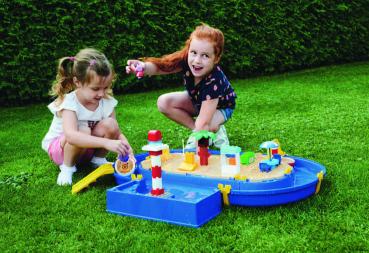 BIG Outdoor Wasser Spielzeug Garten Waterplay Wasserbahn Peppa Pig 800055140