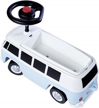 BIG Outdoor Spielzeug Fahrzeug Bobby Car Baby VW T1 blau 800055321