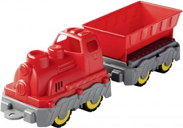 BIG Indoor / Outdoor Spielzeug Fahrzeug Power Worker Mini Zug mit Wagon 800055784